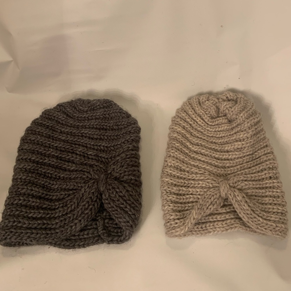 *SOLD* Knot Front Winter Hats
